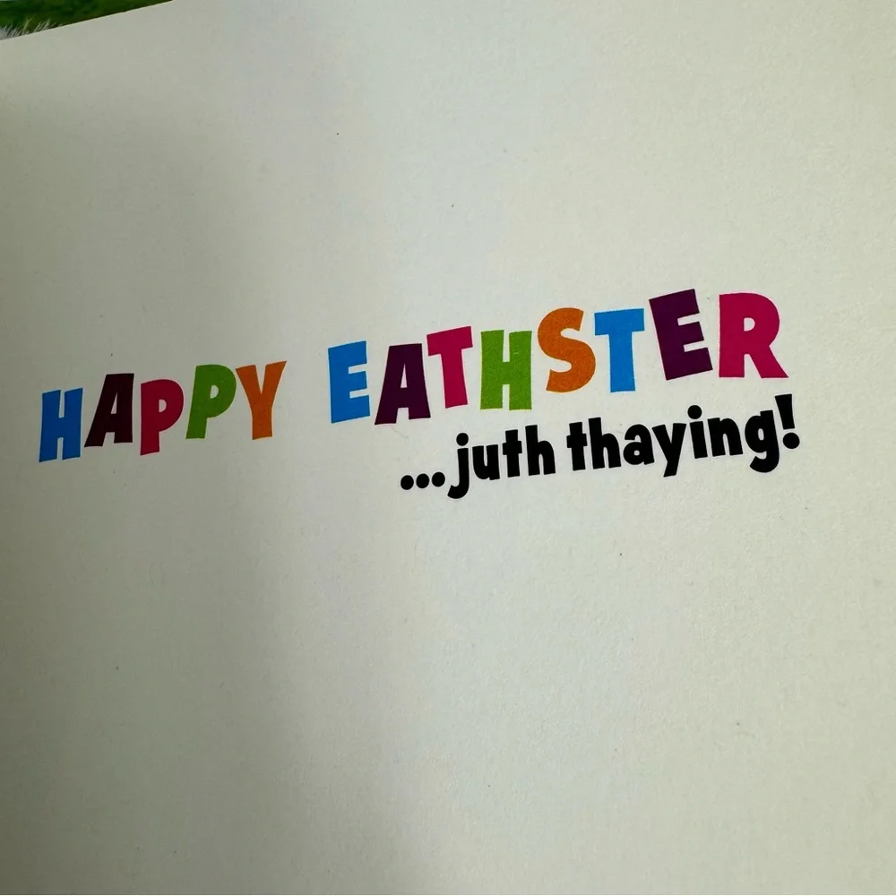 6 Avanti Greeting cards - 6 bull dogs as Easter bunny big teeth Holiday: Easter